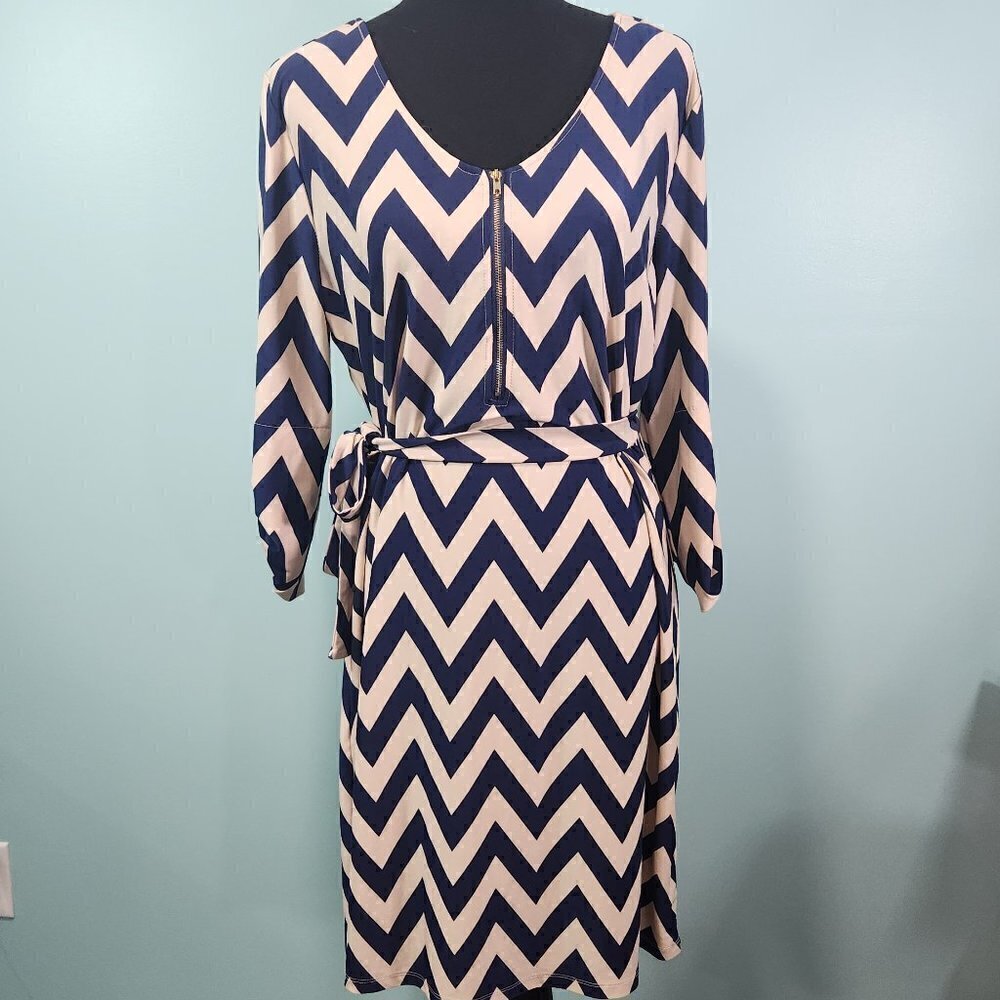 Tacera Womens Dress Sz L Pullover Silky Belt Career Beautiful
Lot K